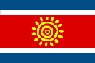 Angola Flagge zukünftig